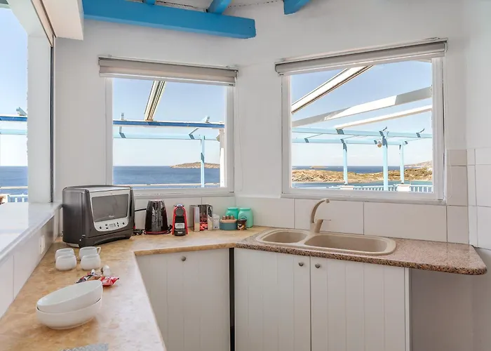 ヴィラ Blue Waves View Andros *