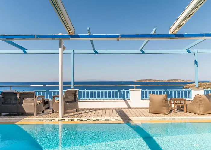 Blue Waves View Andros ヴィラ バトシ