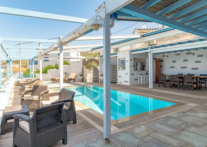 ヴィラ Blue Waves View Andros バトシ